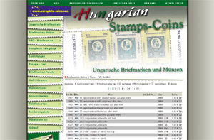 Hunagrian stamps-coins 